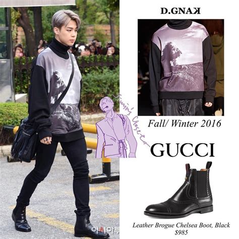 chelsea boots jimin